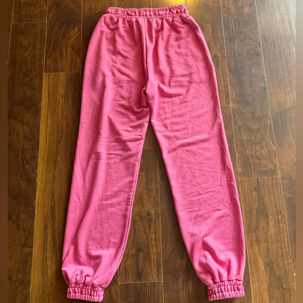 π For Love & Lemons π Ellie Pink Joggers Sweatpants / NWT! / Small π - Picture 7 of 8